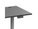 Adjustable Height Table Up Up Bjorn II Gray, Table top L Black