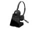Jabra Engage 65 SE Stereo Wireless Headset, Charging Stand, Black