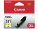 Canon CLI-551YXL (6446B001) Ink Cartridge, Yellow