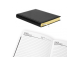 Planning notebook Forpus, A5/360,  PVC cover, Black, Yellowi pages  0726-191