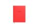 Planning notebook calendar 2026 A5 red