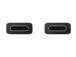 Samsung EP-DX310 USB-C Male to USB-C Male Cable (3A) 1.8m, Black