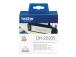 Brother DK-22205 (DK22205) Continuous Paper Label Roll, Black on White, 62mm, 30.48m