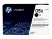 HP 05X (CE505X) Toner Cartridge, Black