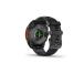 Garmin Fenix 8 Smart Watch 47 mm AMOLED Slate Gray with Black Silicone Band
