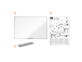 Whiteboard Nobo Essence Steel 1500x1000mm (1905212)