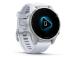 Garmin Fenix 8 Smart Watch 43 mm AMOLED Silver with Whitestone silicone band