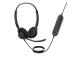 Jabra Engage 40 MS Stereo Inline Link Wired Headset, USB-A, Black
