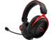 HyperX Cloud II Wireless Gaming Headset, Black-Red