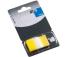 Paper-index  Global Notes, 25x43mm, Yellow, Plastic (1x50)  0718-203
