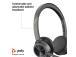 Poly Voyager 4320 MS Teams Wireless Headset, Bluetooth, USB-A, +BT700 dongle, Black
