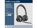 Poly Voyager 4320 MS Teams Wireless Headset, Bluetooth, USB-C, +BT700 dongle, +Charging Stand, Black