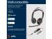 Poly Blackwire 5220 Stereo Wired Headset, USB-C, 3.5mm, USB-C/A Adapter, Black