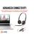 Poly Blackwire 3220 Stereo Wired Headset, USB-C, USB-C/A Adapter, Black