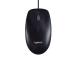 Logitech M90 Wired Mouse, USB Type-A, Optical, 1000 DPI, Black (SPEC)