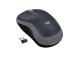 Logitech M185 Wireless Mouse, RF Wireless, 1000 DPI, Black/Grey (SPEC)