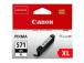 Canon CLI-571XLBK (0331C001) Ink Cartridge, Black