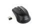 Gembird MUSW-4B-04 Wireless mouse, RF Wireless, Optical 1600 DPI, Black