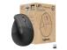Logitech Lift Vertical for Business Wireless Mouse RF Wireless + Bluetooth, 4000 DPI, Graphite