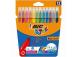 BIC Felt tip pens CF KID750 12 colours 9202937