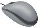 Logitech M110 Silent Wired Mouse, USB Type-A, 1000 DPI, Mid Grey