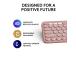 Logitech Pebble Keys 2 K380s Wireless Keyboard, RF Wireless+Bluetooth, US INT, Tonal Rose