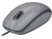 Logitech M110 Silent Wired Mouse, USB Type-A, 1000 DPI, Mid Grey