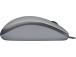 Logitech M110 Silent Wired Mouse, USB Type-A, 1000 DPI, Mid Grey