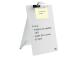 Glass Desktop Whiteboard Easel Nobo Brilliant White 22x30cm