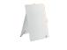 Glass Desktop Whiteboard Easel Nobo Brilliant White 22x30cm
