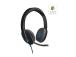 Logitech H540 Wired Headset, USB-A, Black