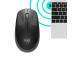 Logitech M190 Full-Size Wireless Mouse, RF Wireless, 1000 DPI, Charcoal
