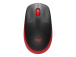 Logitech M190 Full-Size Wireless Mouse, RF Wireless, 1000 DPI, Red (SPEC)