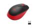 Logitech M190 Full-Size Wireless Mouse, RF Wireless, 1000 DPI, Red (SPEC)