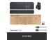 Logitech MX Keys Combo for Business Gen 2 Wireless Keyboard + Mouse +Palm Rest, US Int, Graphite