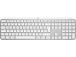 Logitech MX Keys S for Mac Wireless Keyboard, RF Wireless+Bluetooth, Illuminated, US Int, Pale Grey