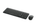 Logitech MK250 Compact Combo Wireless Keyboard + Mouse, Bluetooth, US Int, Graphite