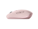 Logitech MX Anywhere 3S Mouse - RF Wireless + Bluetooth, Laser, 8000 DPI, Rose