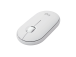 Logitech Pebble 2 M350s Wireless Mouse, RF Wireless + Bluetooth, 4000 DPI, Tonal White
