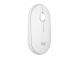 Logitech Pebble 2 M350s Wireless Mouse, RF Wireless + Bluetooth, 4000 DPI, Tonal White