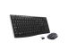 Logitech MK270 Wireless Combo Keyboard + Mouse, US Int, Black