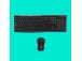 Logitech MK270 Wireless Combo Keyboard + Mouse, US Int, Black