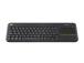 Logitech K400 Plus Touch Wireless Keyboard, RF Wireless, US, Black