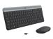 Logitech MK470 Slim Combo Wireless Keyboard + Mouse, US, Graphite