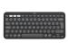 Logitech Pebble Keys 2 K380s Wireless Keyboard, RF Wireless + Bluetooth, US INT, Tonal Graphite