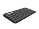 Logitech Pebble Keys 2 K380s Wireless Keyboard, RF Wireless + Bluetooth, US INT, Tonal Graphite