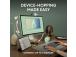 Logitech Pebble Keys 2 K380s Wireless Keyboard, RF Wireless + Bluetooth, US INT, Tonal Graphite