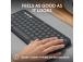 Logitech Pebble Keys 2 K380s Wireless Keyboard, RF Wireless + Bluetooth, US INT, Tonal Graphite