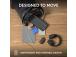 Logitech Pebble Keys 2 K380s Wireless Keyboard, RF Wireless + Bluetooth, US INT, Tonal Graphite