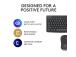 Logitech MK370 Combo for Business Wireless Keyboard + Mouse, RF Wireless+Bluetooth, US Int, Graphite